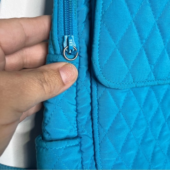 Vera Bradley teal‎ small backpack main image 9